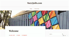 Desktop Screenshot of maryquilts.com