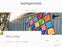 Tablet Screenshot of maryquilts.com